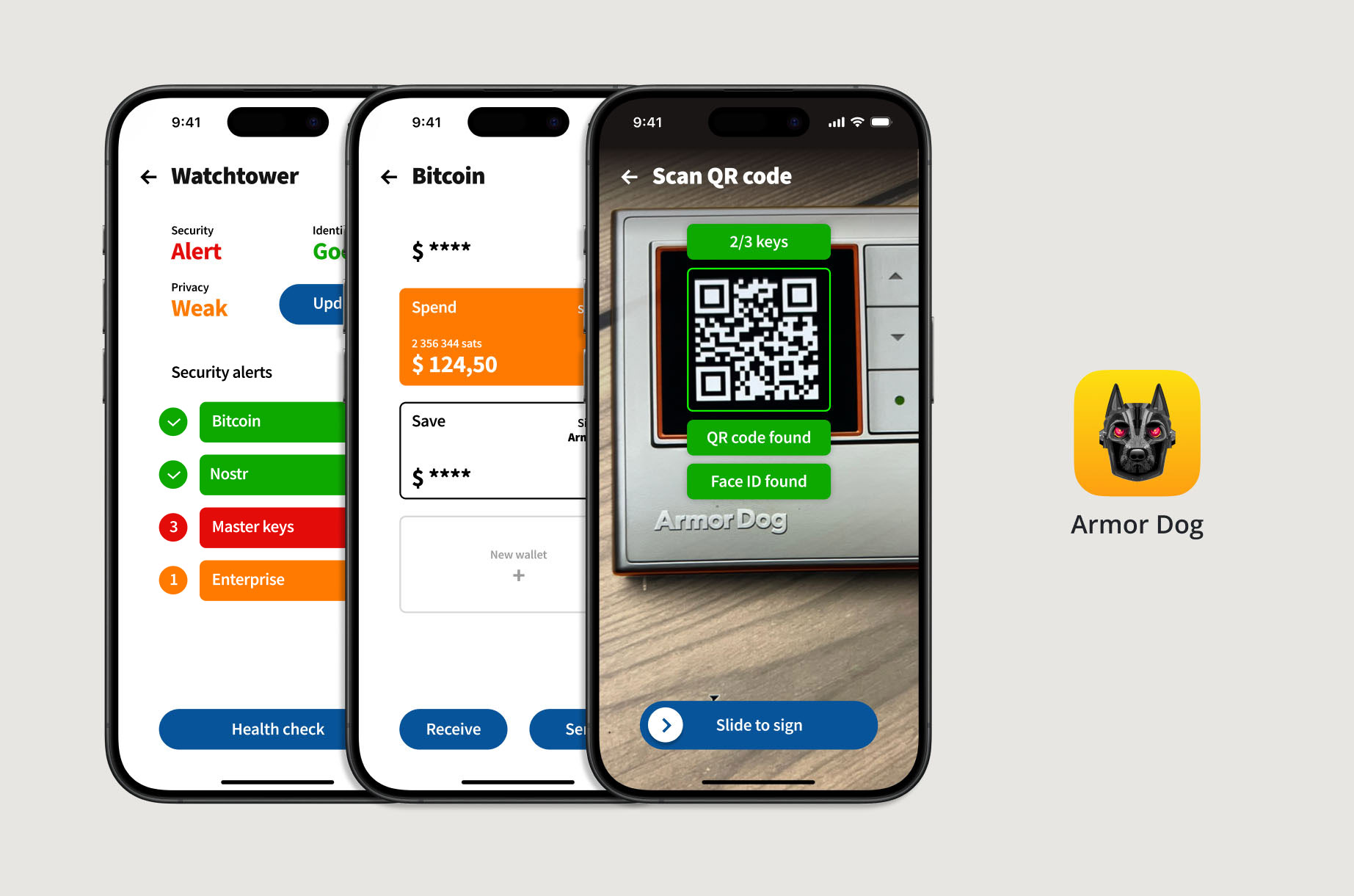The Armor Dog mobile app