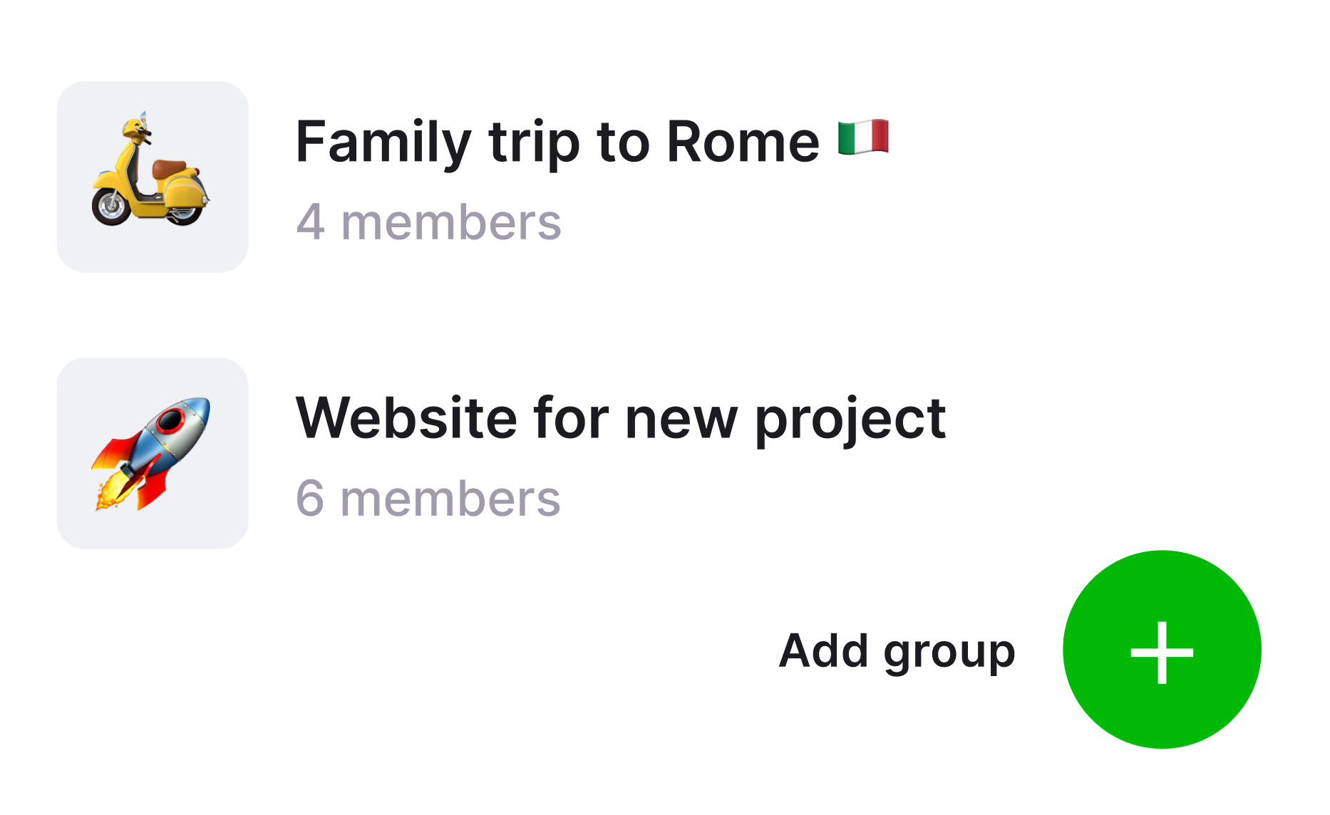 Cowbolt groups: a family trip to Rome and a website project